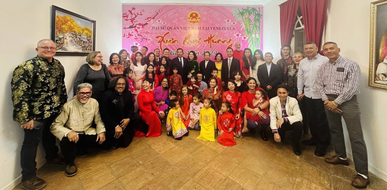 Đại sứ quán Việt Nam tại Venezuela tổ chức chương trình Tết cộng đồng Việt Nam 2024