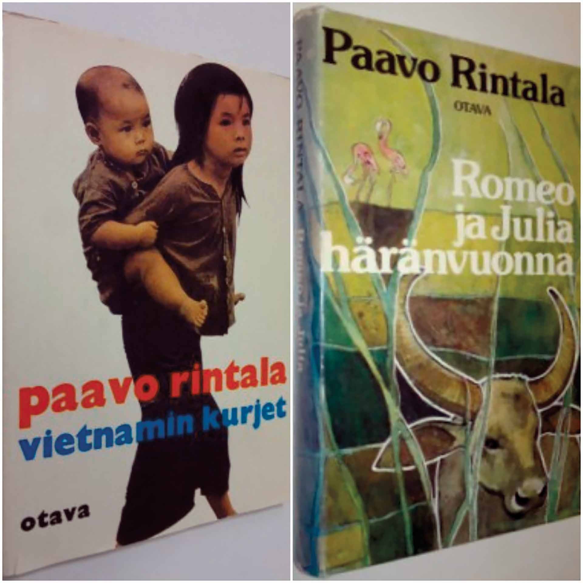 Hai tác phẩm viết về Việt Nam là Những con sếu Việt Nam (1970) và Romeo và Juliet năm Sửu (1974) - hai tác phẩm đầu tiên viết về Việt Nam bằng tiếng Phần Lan. Hai tác phẩm viết về Việt Nam là Những con sếu Việt Nam (1970) và Romeo và Juliet năm Sửu (1974) - hai tác phẩm đầu tiên viết về Việt Nam bằng tiếng Phần Lan.