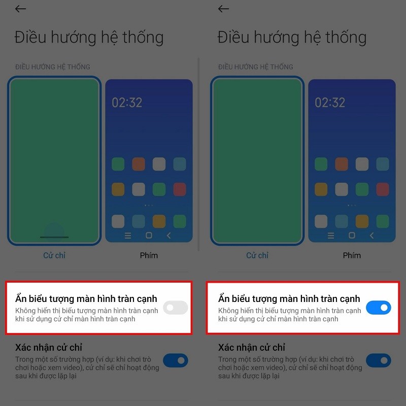 Cách ẩn thanh điều hướng Xiaomi để có thêm không gian sử dụng