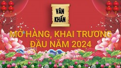 Văn khấn Tết 2024: Văn khấn mở hàng, khai trương đầu năm 2024