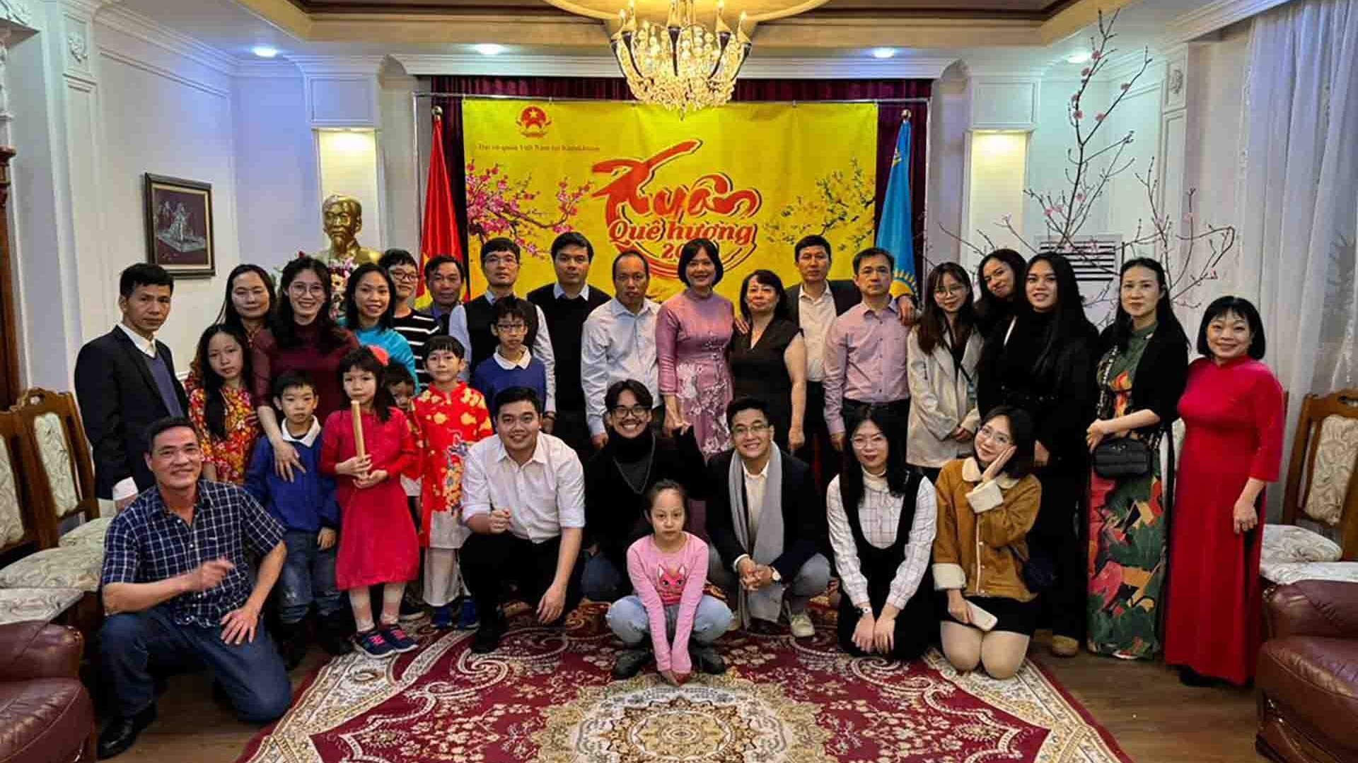 Xuân Quê hương 2024 đầm ấm tại Kazakhstan