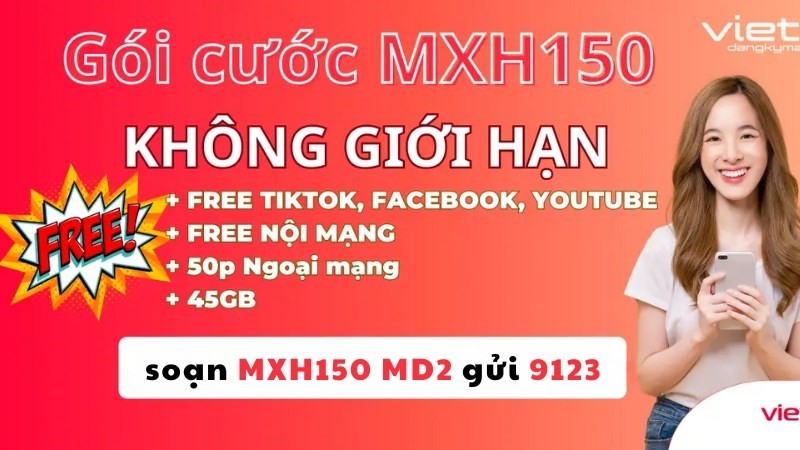 Lướt mạng xã hội thả ga không lo hết data cùng Viettel