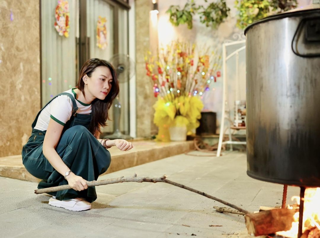 Sao Việt đón Tết