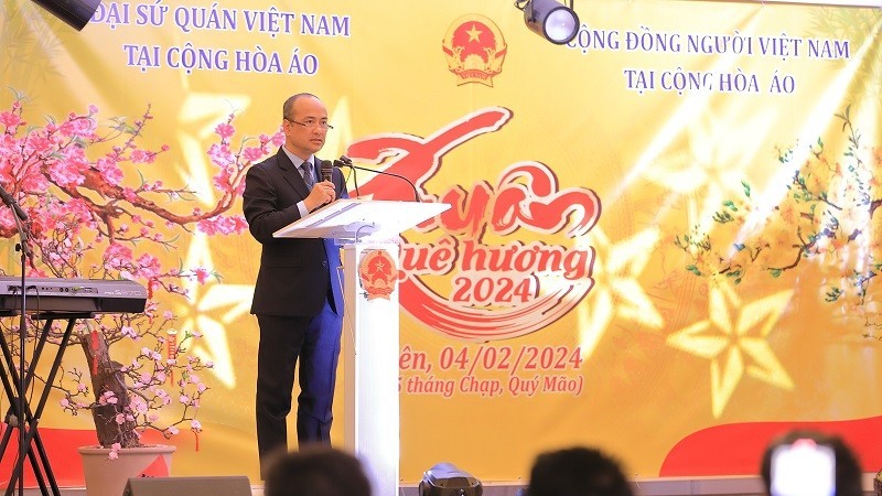 Đại sứ quán Việt Nam tại Áo tổ chức Tết Cộng đồng - Xuân Quê hương 2024