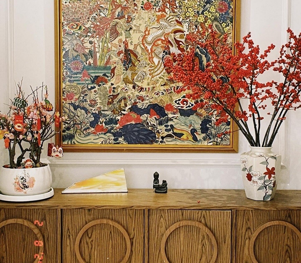 Diễm My 9X khoe ảnh biệt thự sang trọng được trang hoàng chu đáo đón Tết Nguyên đán