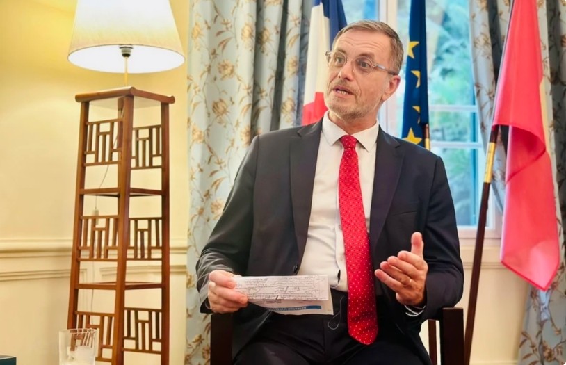 Đại sứ Olivier Brochet: Pháp sẵn sàng đồng hành với Việt Nam thực hiện chuyển đổi xanh