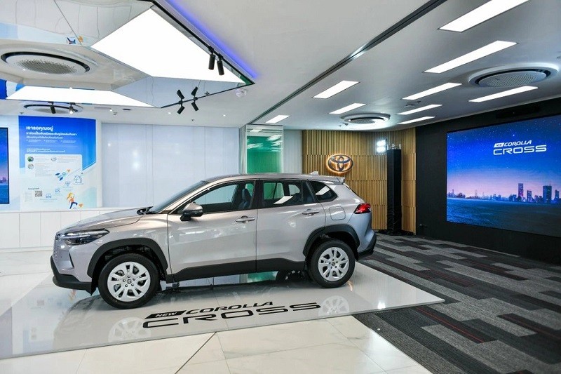 Cận cảnh Toyota Corolla Cross 2024 vừa ra mắt tại Thái Lan, giá từ 680 triệu đồng Cận cảnh Toyota Corolla Cross 2024 vừa ra mắt tại Thái Lan, giá từ 680 triệu đồng
