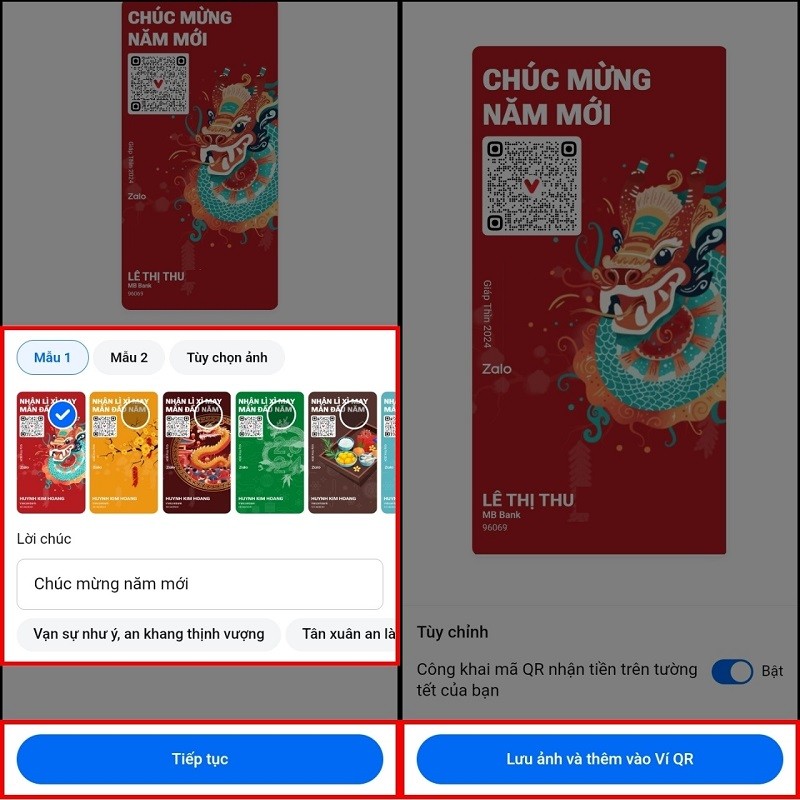 Tạo mã QR Tết trên Zalo nhận lì xì Tết Giáp Thìn siêu độc đáo Tạo mã QR Tết trên Zalo nhận lì xì Tết Giáp Thìn siêu độc đáo