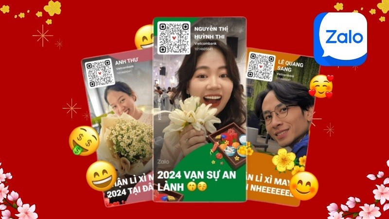 Tạo mã QR Tết trên Zalo nhận lì xì Tết Giáp Thìn siêu độc đáo Tạo mã QR Tết trên Zalo nhận lì xì Tết Giáp Thìn siêu độc đáo
