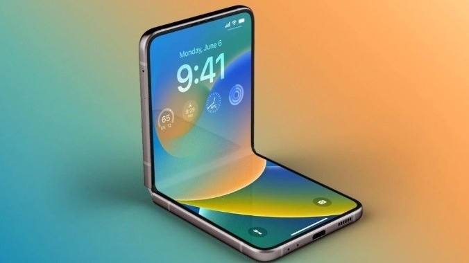 Năm 2026, Apple sẽ trình làng iPhone màn hình gập, dạng vỏ sò