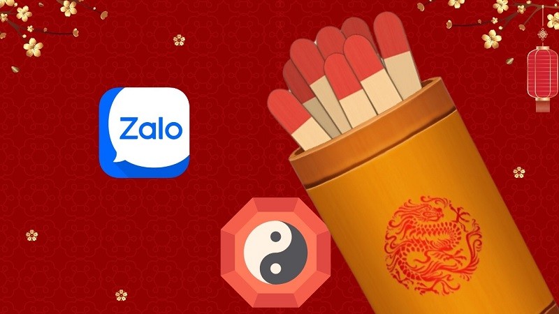 Gieo quẻ đầu năm trên Zalo để bắt đầu một năm mới may mắn