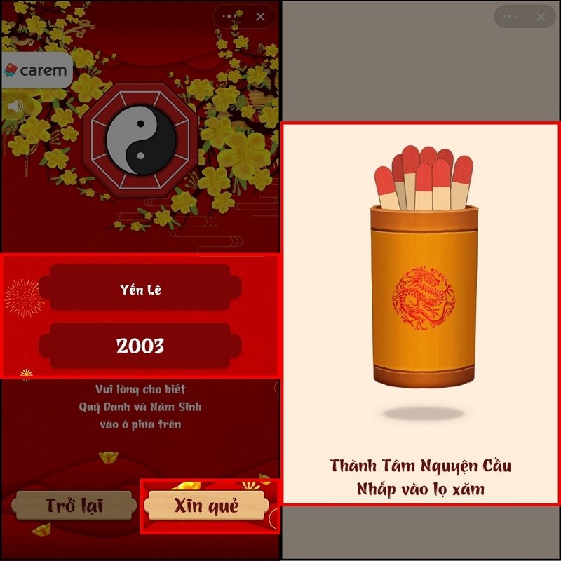 Gieo quẻ đầu năm trên Zalo để bắt đầu một năm mới may mắn