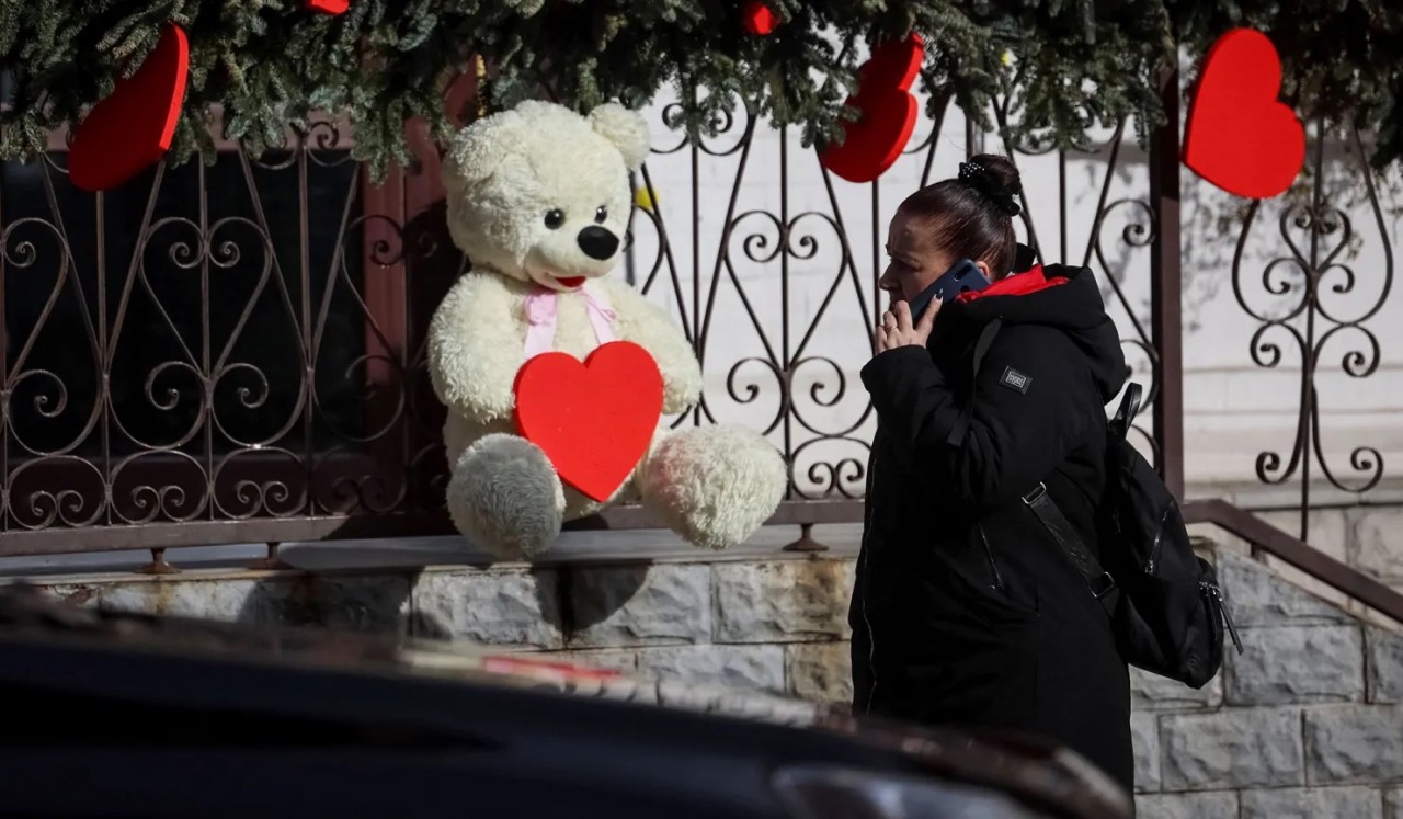 Những khoảnh khắc ngọt ngào trong ngày Valentine trên khắp thế giới