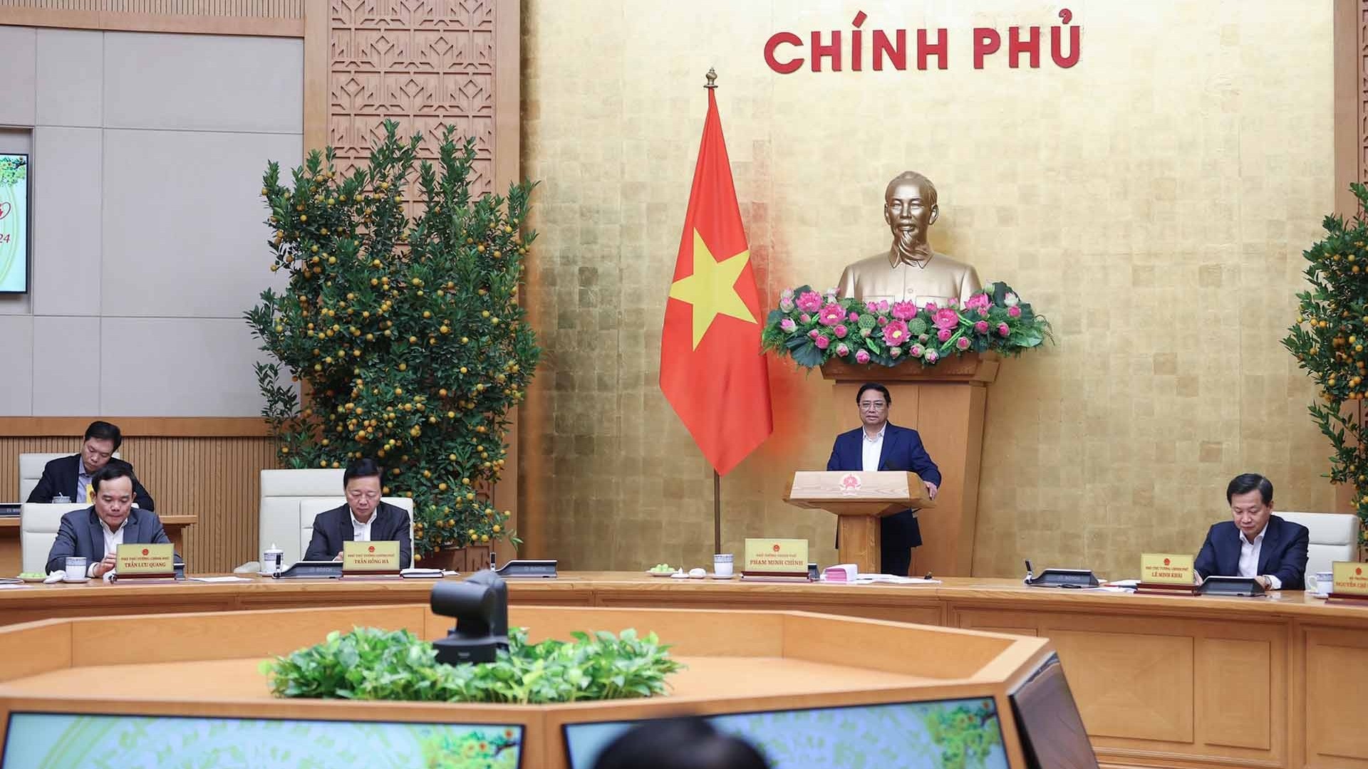 Tết Nguyên đán Giáp Thìn 2024 được tổ chức vui tươi, an toàn, tiết kiệm và nghĩa tình