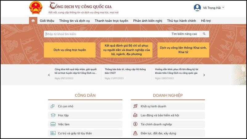 Cách đăng nhập cổng dịch vụ công bằng VNeID đơn giản, nhanh chóng Cách đăng nhập cổng dịch vụ công bằng VNeID đơn giản, nhanh chóng