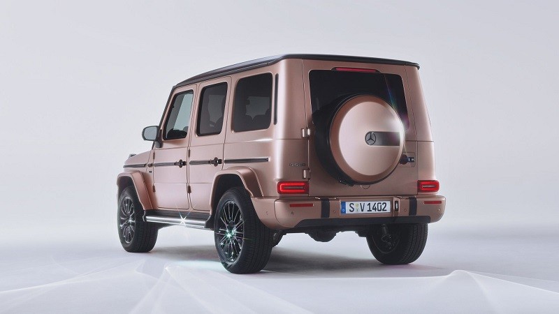Cận cảnh Mercedes-Benz G500 'Stronger Than Diamonds' đính 4 viên kim cương Cận cảnh Mercedes-Benz G500 'Stronger Than Diamonds' đính 4 viên kim cương