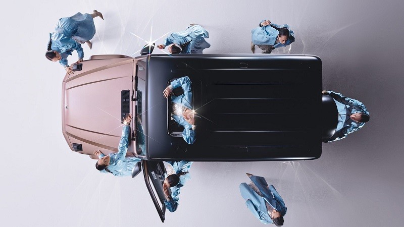 Cận cảnh Mercedes-Benz G500 'Stronger Than Diamonds' đính 4 viên kim cương Cận cảnh Mercedes-Benz G500 'Stronger Than Diamonds' đính 4 viên kim cương