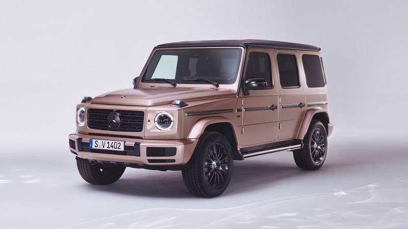 Cận cảnh Mercedes-Benz G500 'Stronger Than Diamonds' đính 4 viên kim cương Cận cảnh Mercedes-Benz G500 'Stronger Than Diamonds' đính 4 viên kim cương