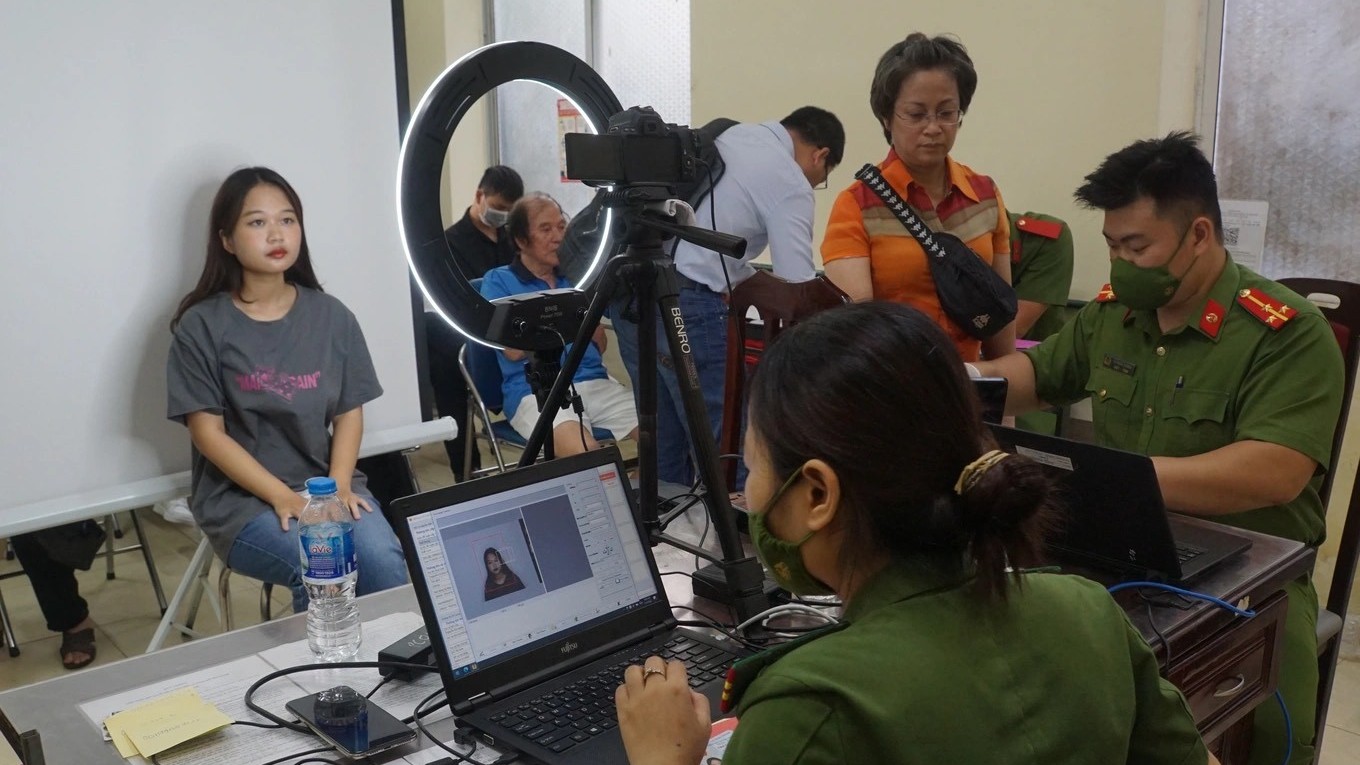 Thu thập mống mắt, giọng nói để tích hợp vào thẻ căn cước từ 1/7