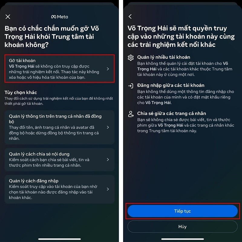 Cách hủy liên kết Instagram với Facebook chỉ với vài thao tác đơn giản Cách hủy liên kết Instagram với Facebook chỉ với vài thao tác đơn giản