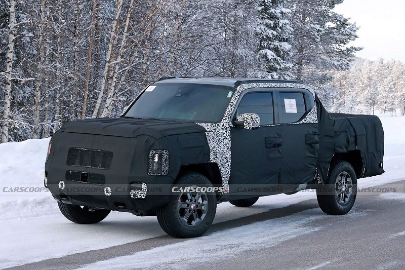 Lộ diện mẫu xe bán tải đầu tiên của KIA tại châu Âu Lộ diện mẫu xe bán tải đầu tiên của KIA tại châu Âu