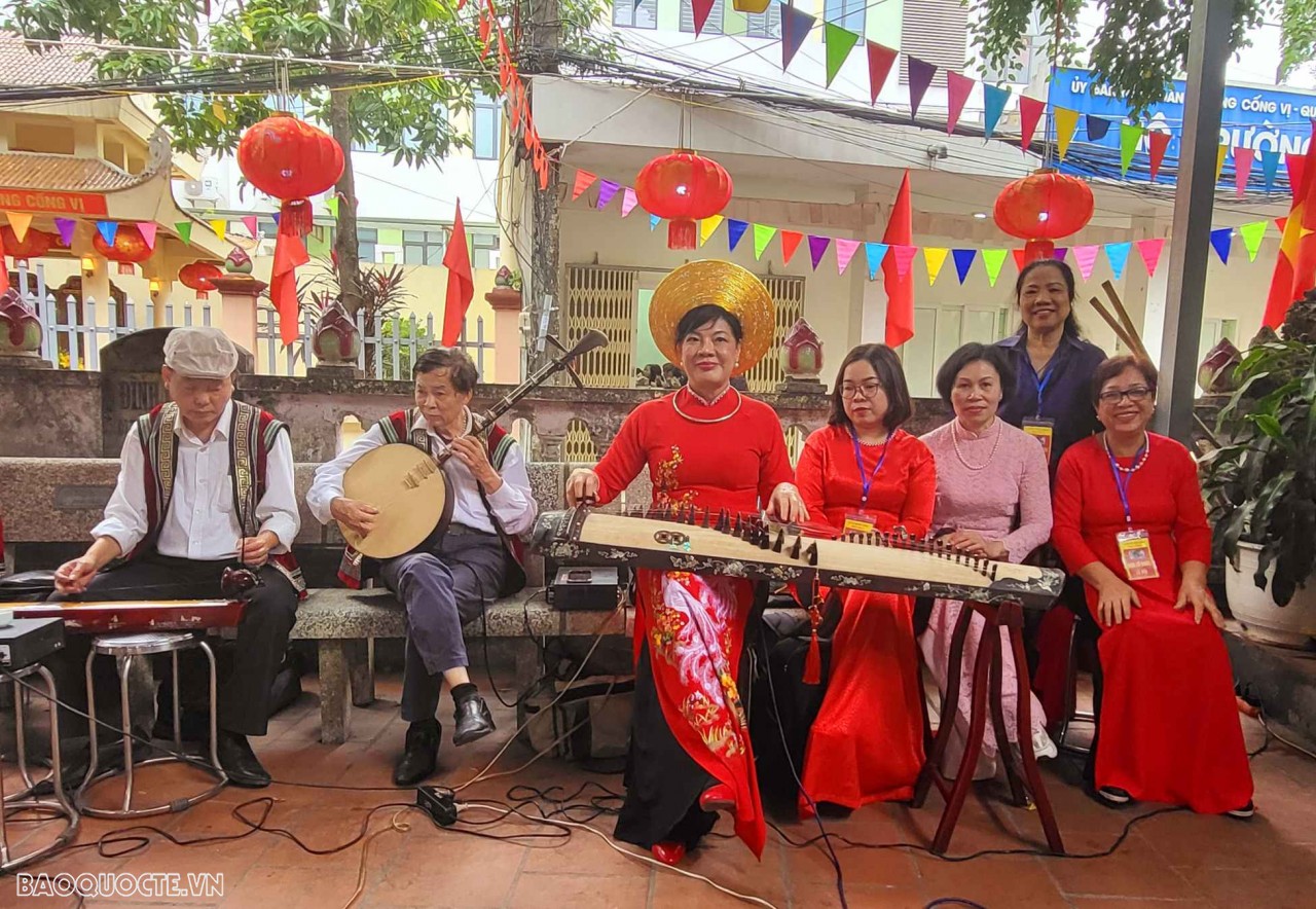 Đặc sắc Lễ hội Làng Cống Vị giữa lòng Hà Nội Đặc sắc Lễ hội Làng Cống Vị giữa lòng Hà Nội