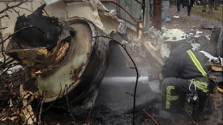 Báo Mỹ tuyên bố bất ngờ về nguồn gốc tên lửa được cho là do Triều Tiên cấp cho Nga sử dụng ở Ukraine