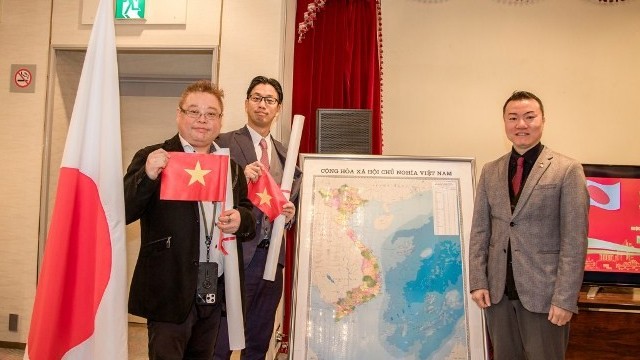 Phong trào treo bản đồ Việt Nam tại Osaka, Nhật Bản