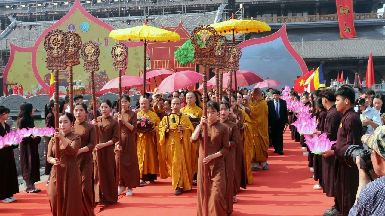 Chùa Tam Chúc chính thức khai hội Xuân Giáp Thìn 2024