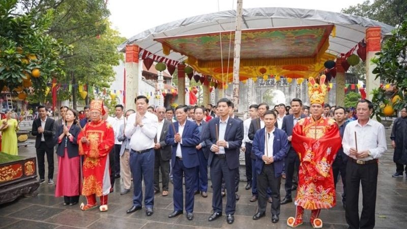 Náo nhiệt nhưng không kém phần linh thiêng tại hội Xuân Côn Sơn - Kiếp Bạc