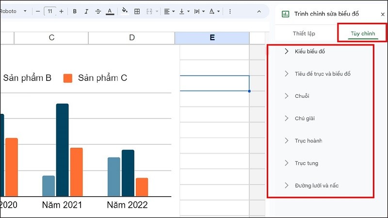 Hướng dẫn cách tạo biểu đồ trên Google Docs đơn giản, nhanh chóng