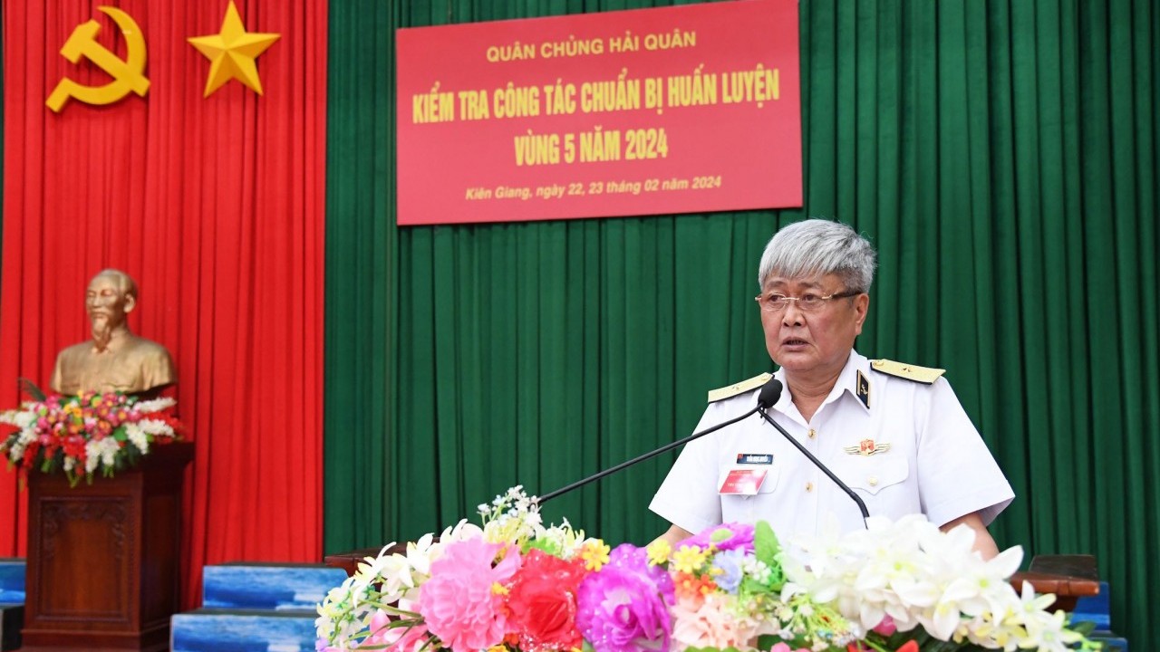 Vùng 5 Hải quân làm tốt công tác chuẩn bị huấn luyện