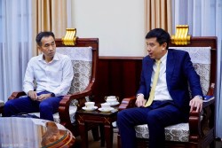 Báo Thế giới & Việt Nam và Nikkei trao đổi phương hướng hợp tác