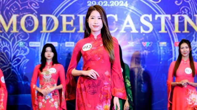 Chiêm ngưỡng vẻ đẹp áo dài trong chương trình 'Hương sắc áo dài Việt'