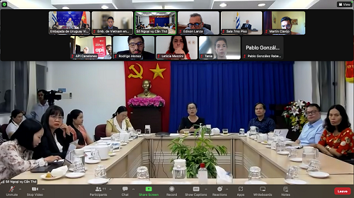 Cần Thơ và tỉnh Canelones, Uruguay triển khai thỏa thuận hợp tác