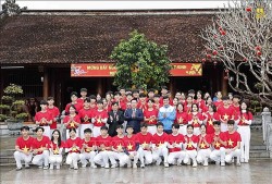 Chủ tịch Quốc hội Vương Đình Huệ dâng hương tại Khu Di tích quốc gia đặc biệt Kim Liên, Khu Di tích lịch sử quốc gia Truông Bồn