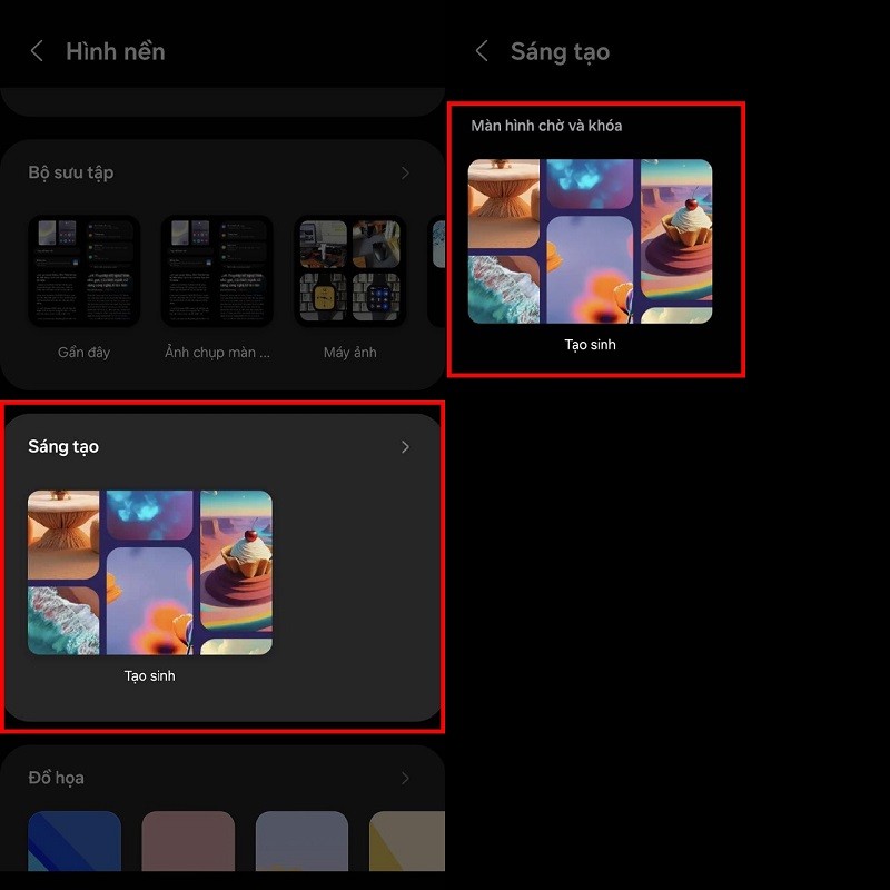 Cách tạo hình nền AI trên điện thoại Samsung cho ra những tác phẩm độc đáo Cách tạo hình nền AI trên điện thoại Samsung cho ra những tác phẩm độc đáo