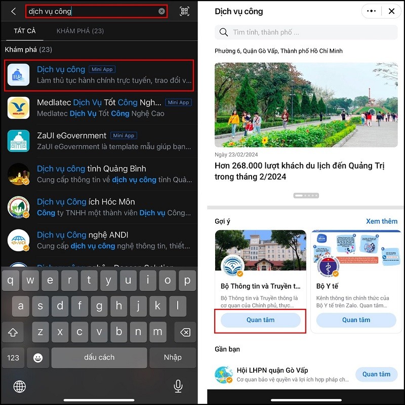 Cách tra cứu tiến độ hồ sơ công trên Zalo nhanh chóng, hiệu quả Cách tra cứu tiến độ hồ sơ công trên Zalo nhanh chóng, hiệu quả