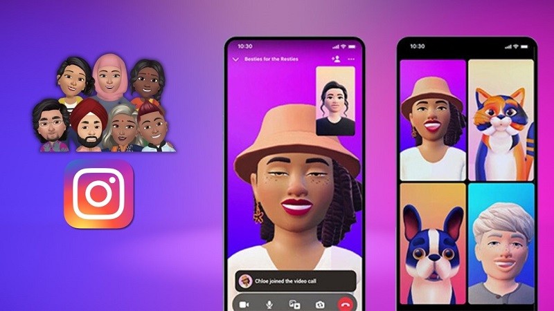 Cách dùng avatar gọi video Instagram siêu thú vị mà bạn nên thử