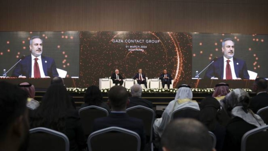 Ngoại trưởng Palestine Riyad al Maliki và Ngoại trưởng Ai Cập Sameh Shoukry đã tham gia Nhóm liên lạc Gaza do Ngoại trưởng Thổ Nhĩ Kỳ Hakan Fidan chủ trì. /Ảnh: AA Ngoại trưởng Palestine Riyad al Maliki và Ngoại trưởng Ai Cập Sameh Shoukry đã tham gia Nhóm liên lạc Gaza do Ngoại trưởng Thổ Nhĩ Kỳ Hakan Fidan chủ trì. /Ảnh: AA