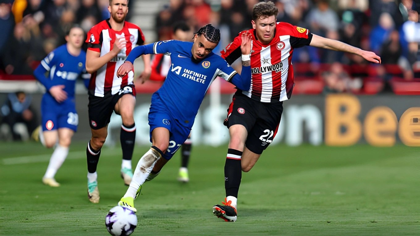 Chelsea phong độ thất thường, vất vả giành điểm trên sân của Brentford