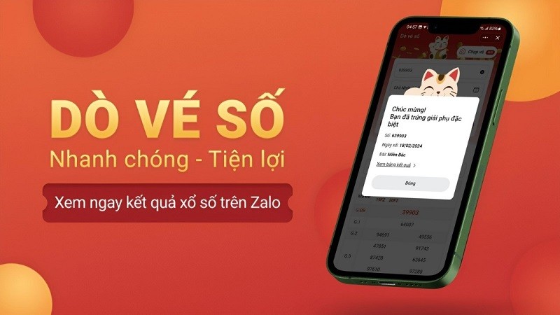 Hướng dẫn cách dò vé số trên Zalo nhanh chóng, chính xác Hướng dẫn cách dò vé số trên Zalo nhanh chóng, chính xác