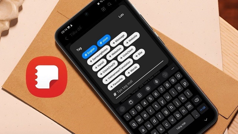 Cách thêm hashtag cho ghi chú trên Samsung Notes siêu thú vị