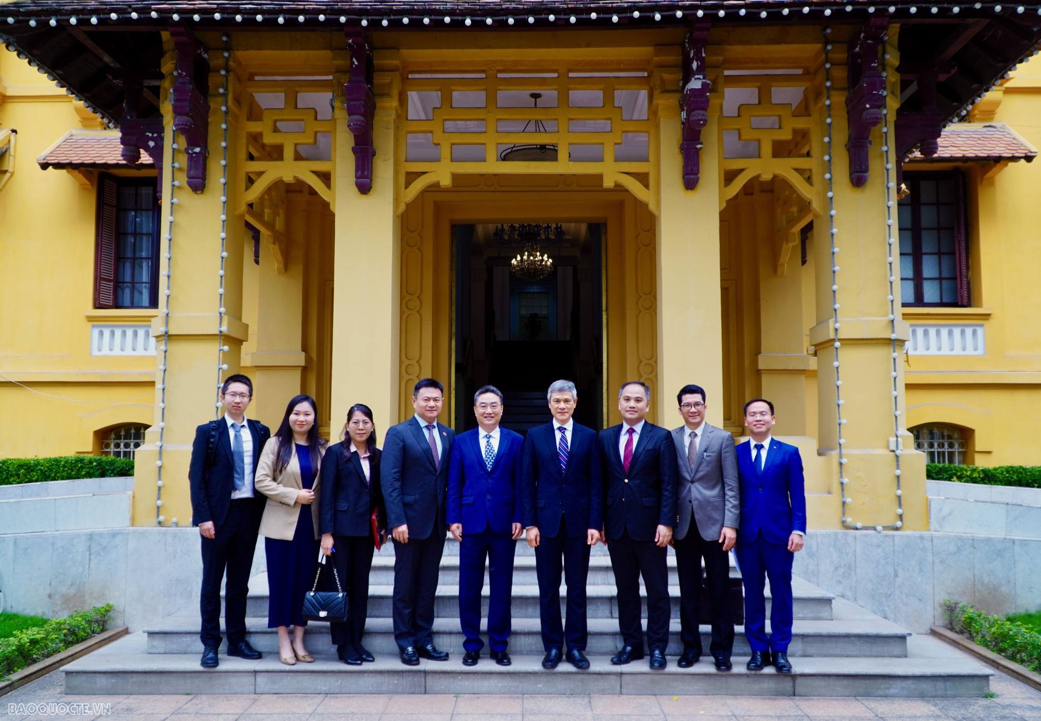 TLBT Minh Vũ tiếp Tổng thư ký Trung tâm Asean - Trung Quốc