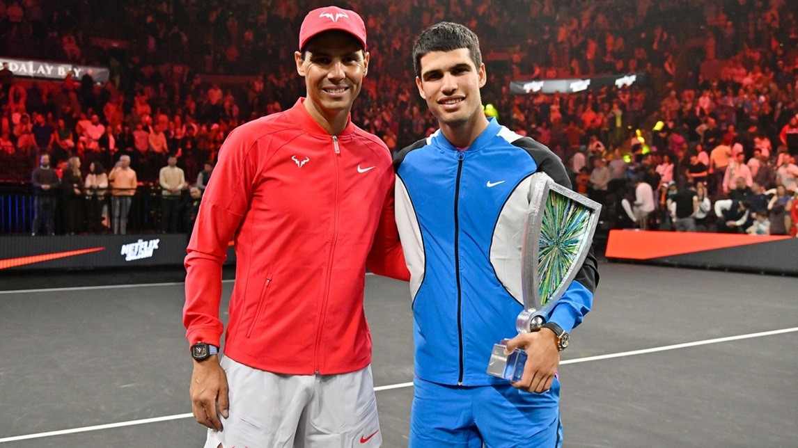 Carlos Alcaraz chia sẻ, học được nhiều điều từ Rafael Nadal trước thềm Indian Wells 2024