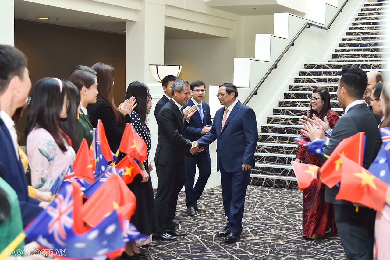 Thủ tướng mong muốn bà kiều bào tại Australia luôn tự hào là người Việt Nam Thủ tướng Phạm Minh Chính mong muốn bà con kiều bào tại Australia luôn tự hào là người Việt Nam