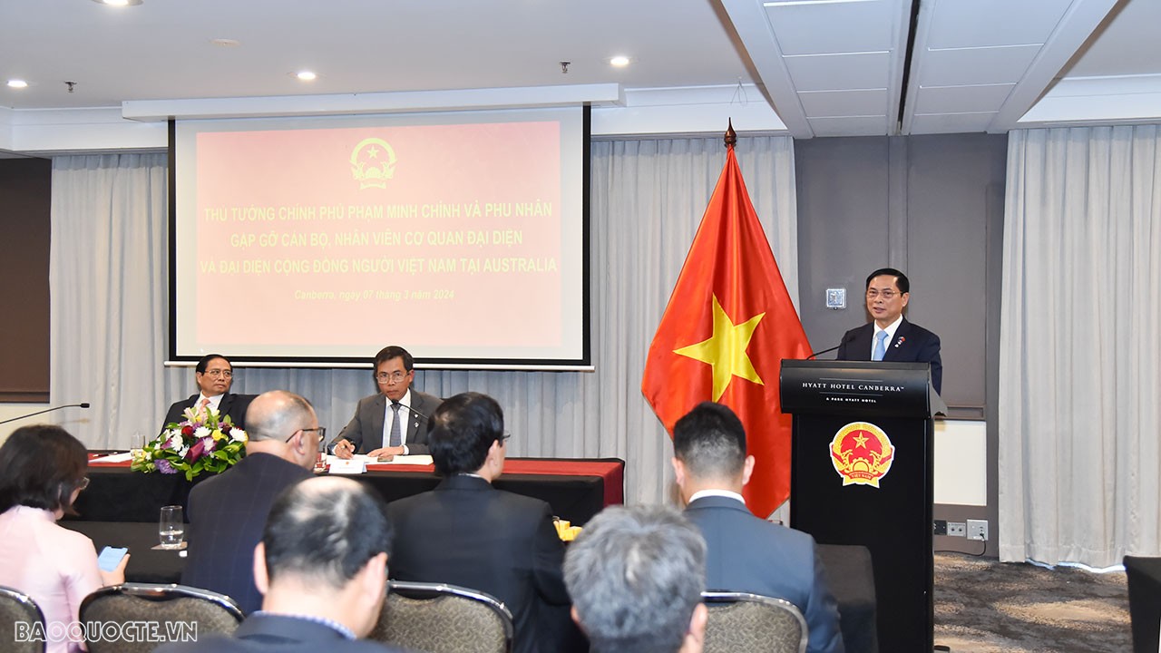 Thủ tướng mong muốn bà kiều bào tại Australia luôn tự hào là người Việt Nam Thủ tướng Phạm Minh Chính mong muốn bà con kiều bào tại Australia luôn tự hào là người Việt Nam