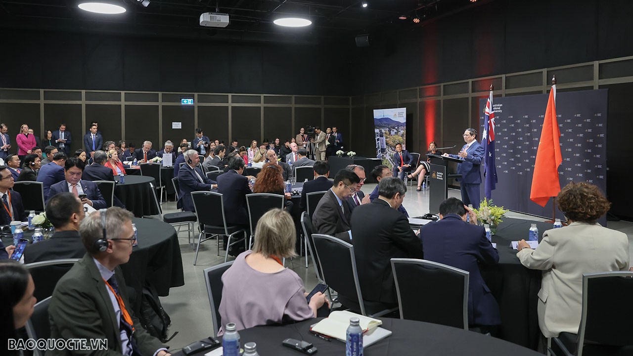 Thủ tướng Phạm Minh Chính dự Diễn đàn Hợp tác giáo dục Việt Nam-Australia, mong muốn thu hút đầu tư vào giáo dục Thủ tướng Phạm Minh Chính dự Diễn đàn Hợp tác giáo dục Việt Nam-Australia, mong muốn thu hút đầu tư vào giáo dục
