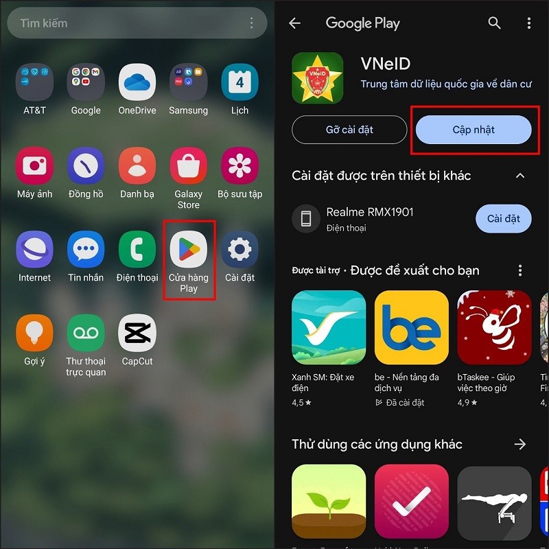 Đọc báo xem tin tức công an, pháp luật trên VNeID