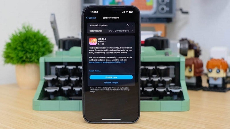 Apple ra mắt bản cập nhật iOS 17.4